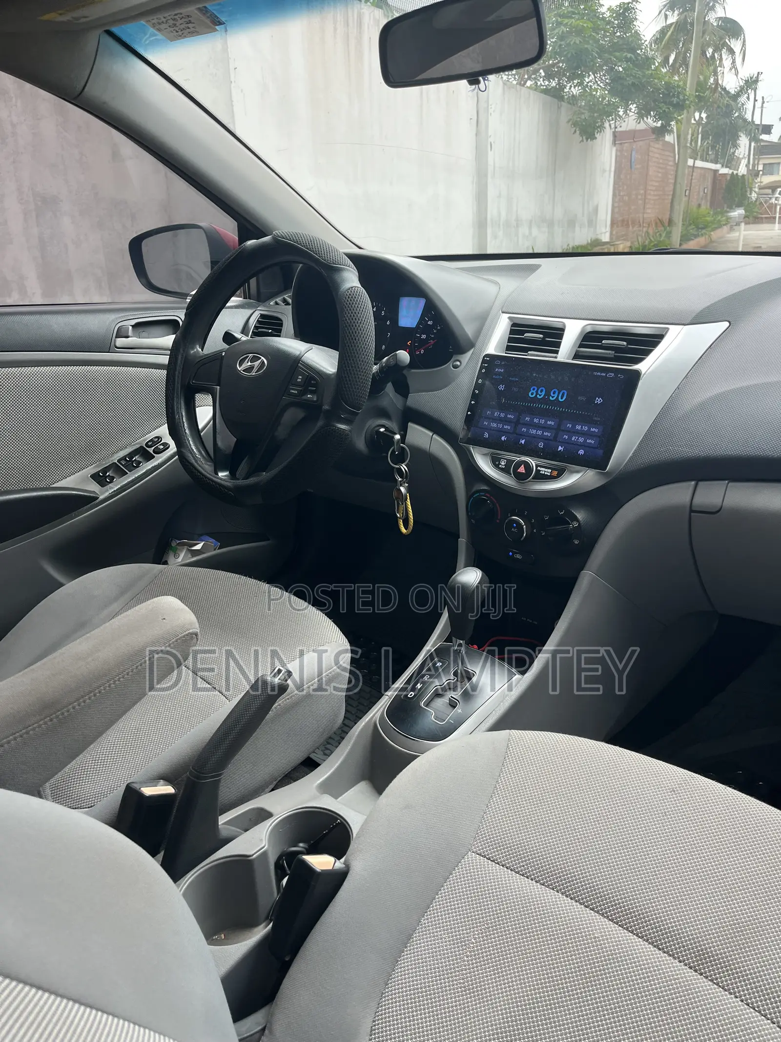 Hyundai Accent 2012 Black