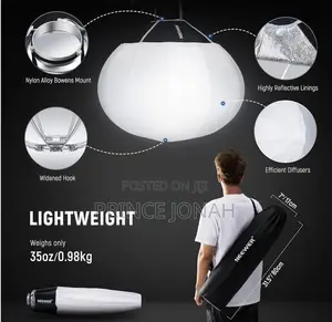 NEEWER 26"/65cm Lantern Softbox, Quick Release 360°, Bowens Mount