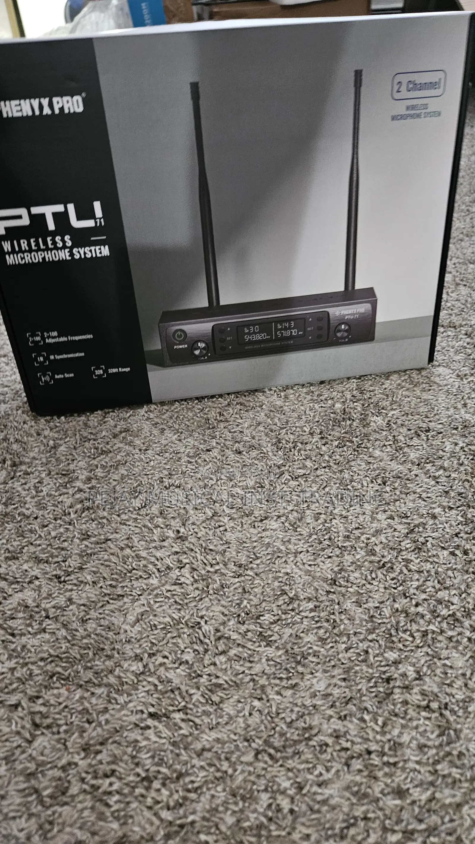 Phenyx Pro PTU Wireless Microphone Set – Excellent Sound Quality
