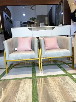 Luxe Gold Accent Chair