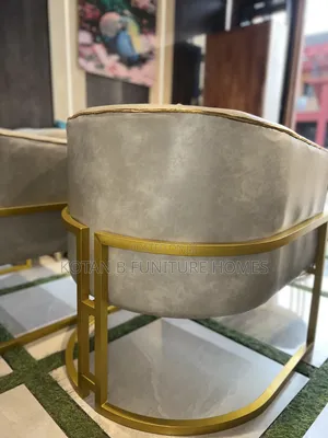 Luxe Gold Accent Chair