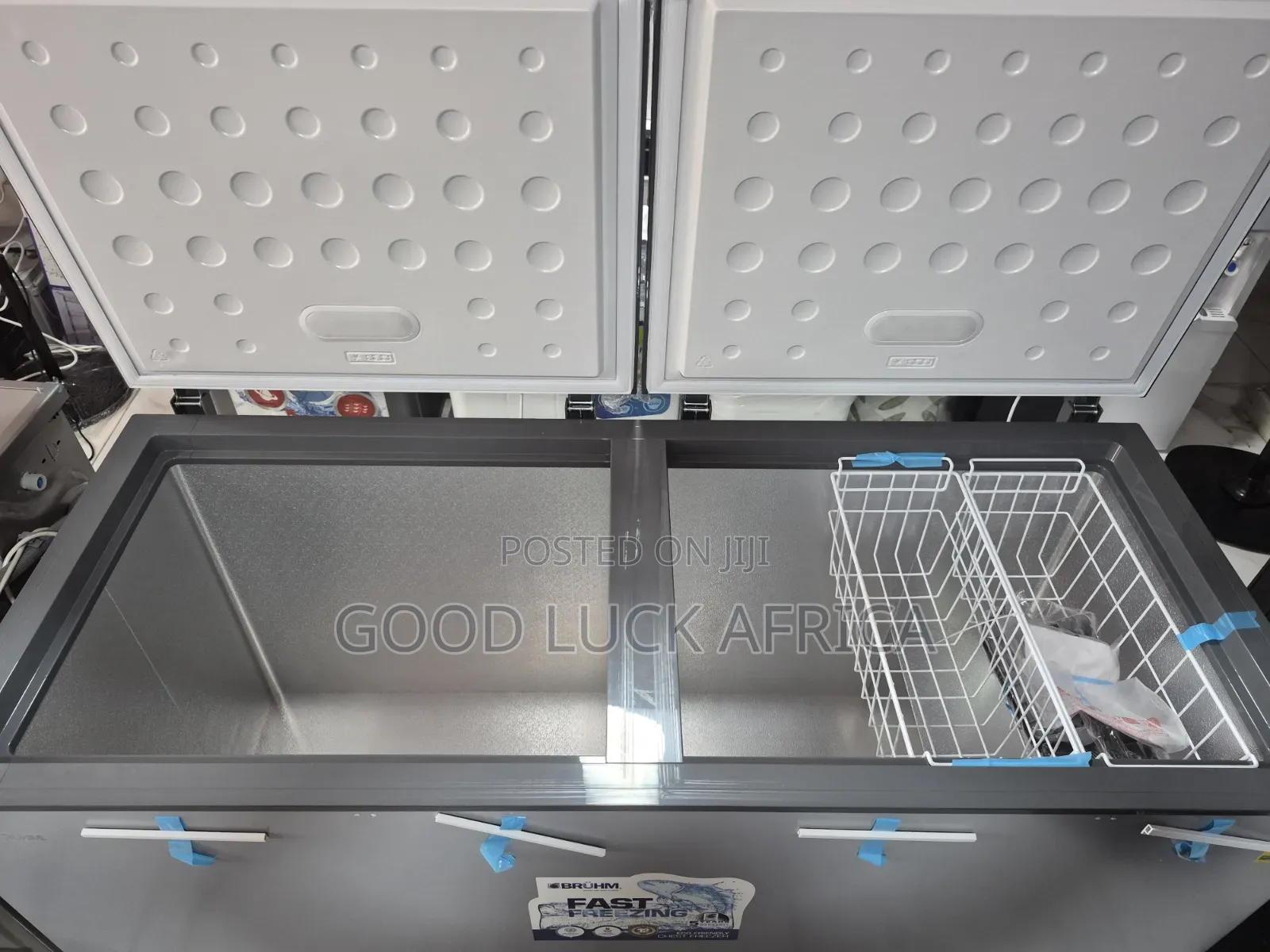 Bruhm 508LTRS Double Door Chest Freezer BCD-510E
