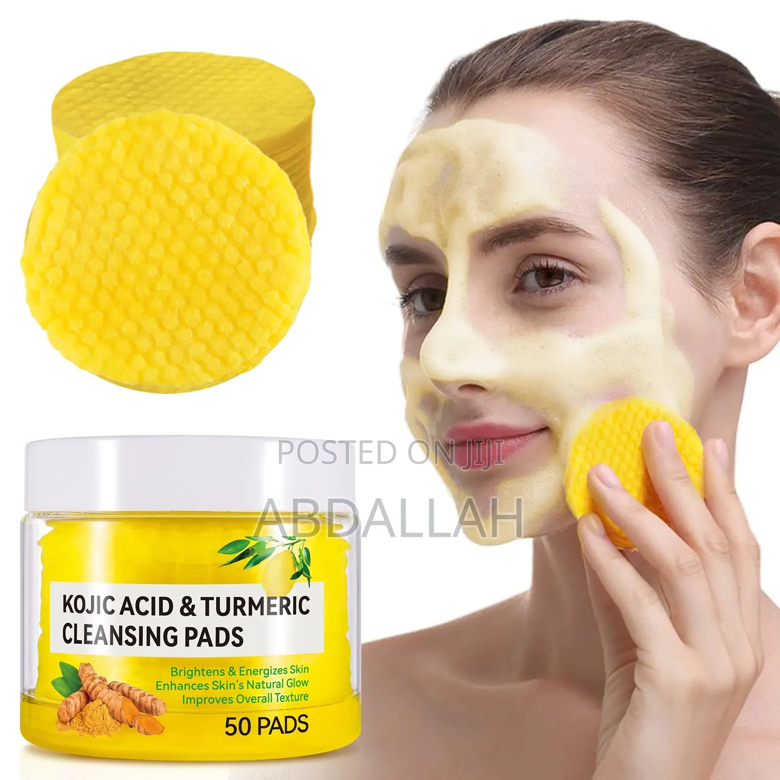 TWG Kojic Acid Turmeric Cleansing Pads