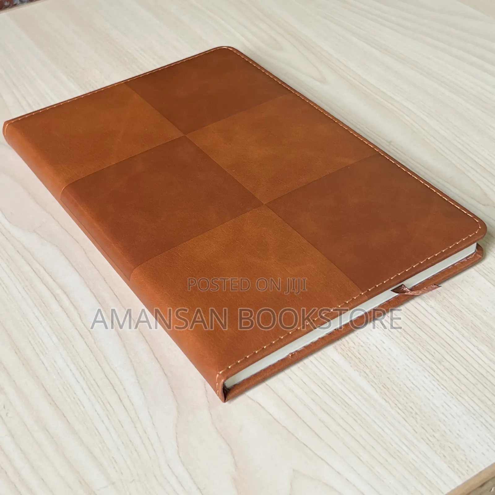 A5 Notebook With Soft Leather Cover (Brown)