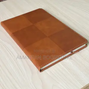 A5 Notebook With Soft Leather Cover (Brown)