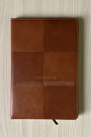 A5 Notebook With Soft Leather Cover (Brown)
