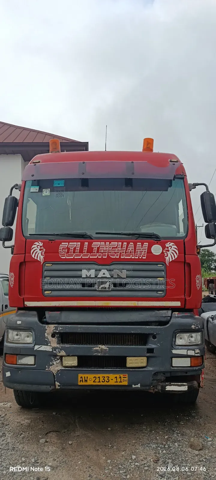 Double Axle Man TGA FOR SALE