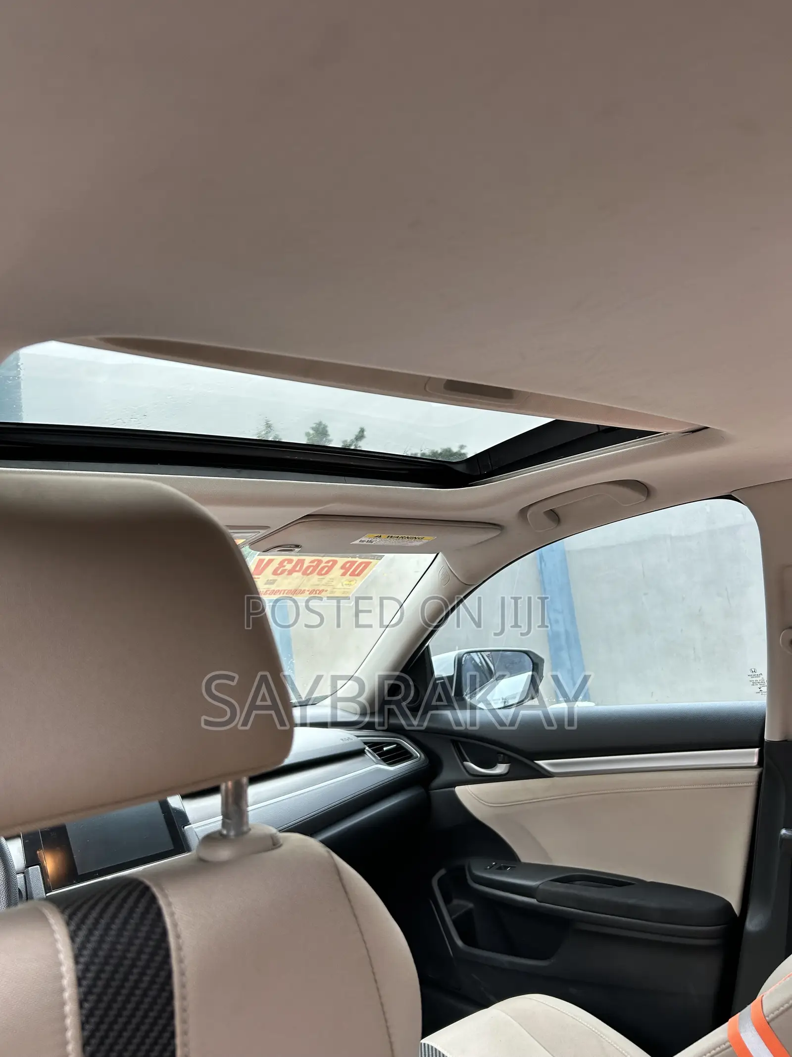 Honda Civic EX Sedan 2018 Off white