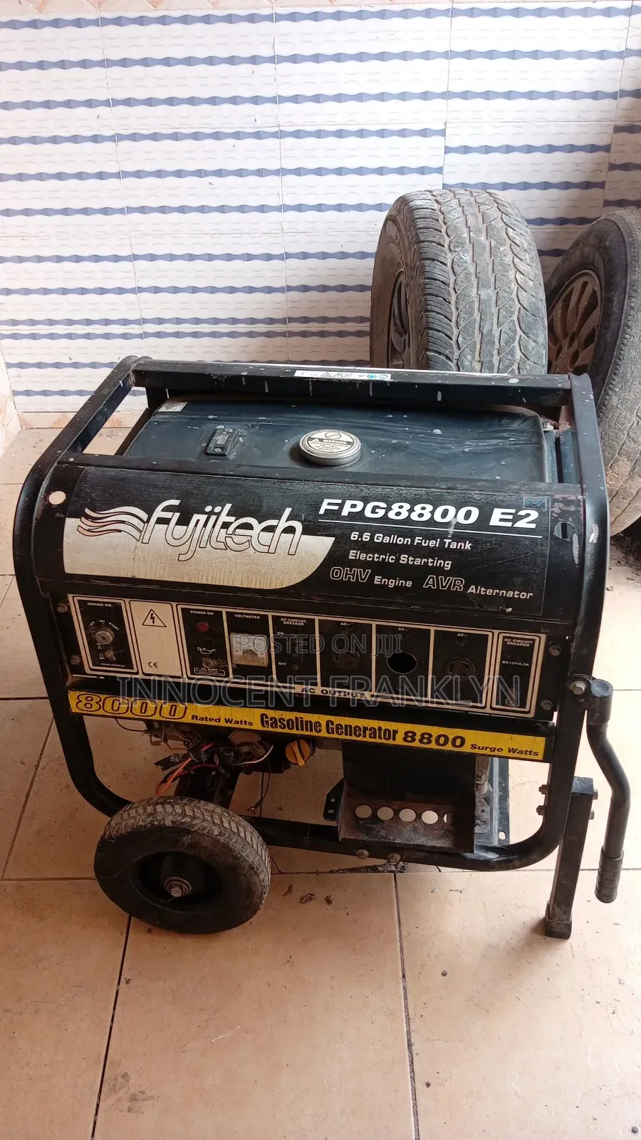 Fujitech FPG8800 E2 Gasoline Generator