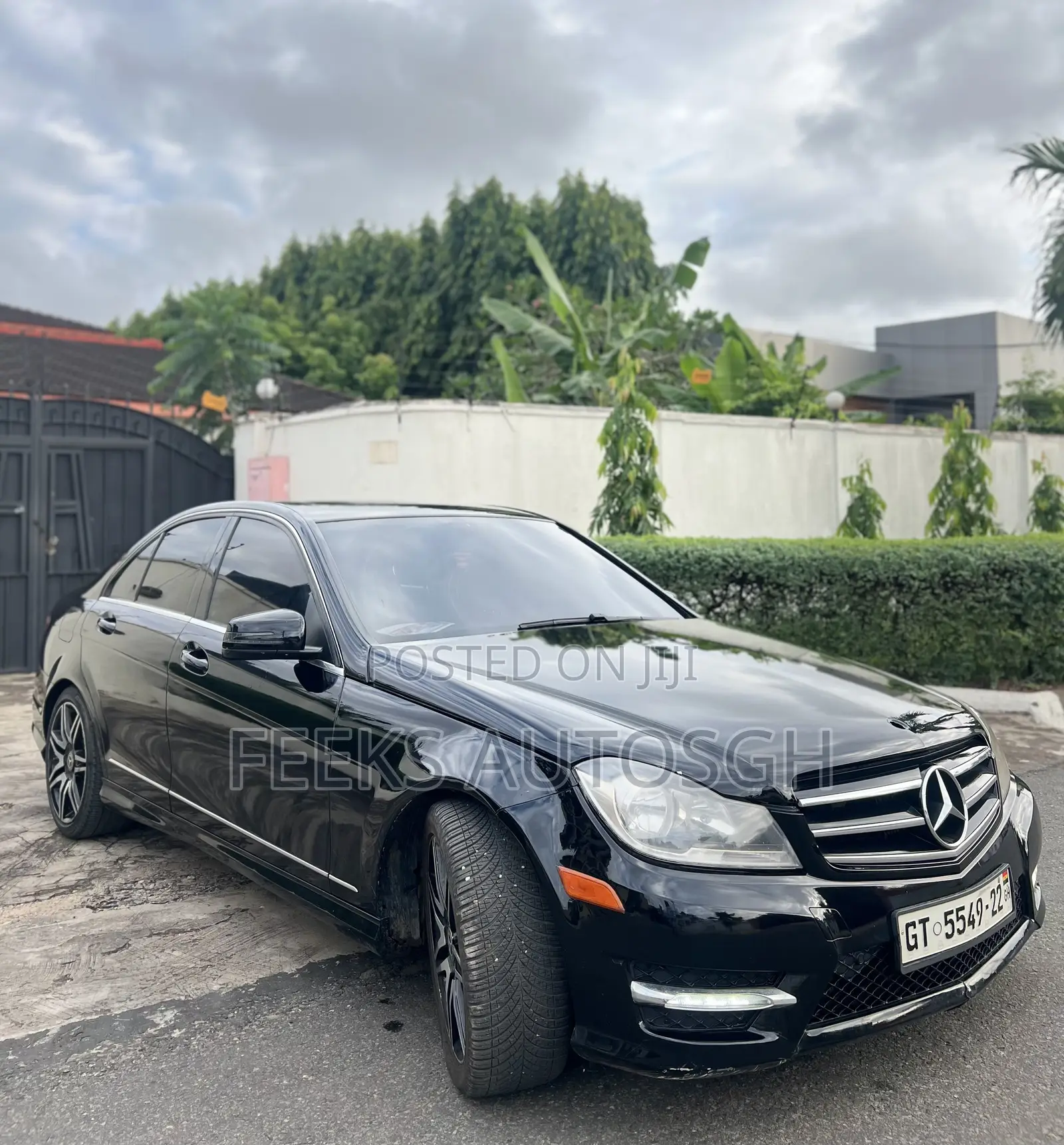 Mercedes-Benz C250 2014 Black
