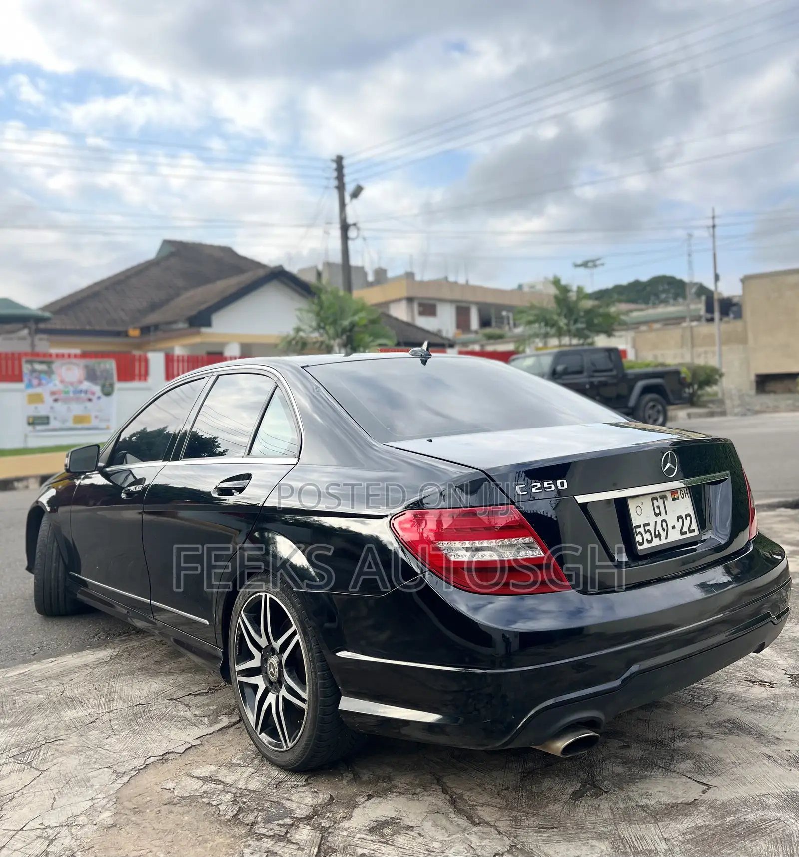 Mercedes-Benz C250 2014 Black