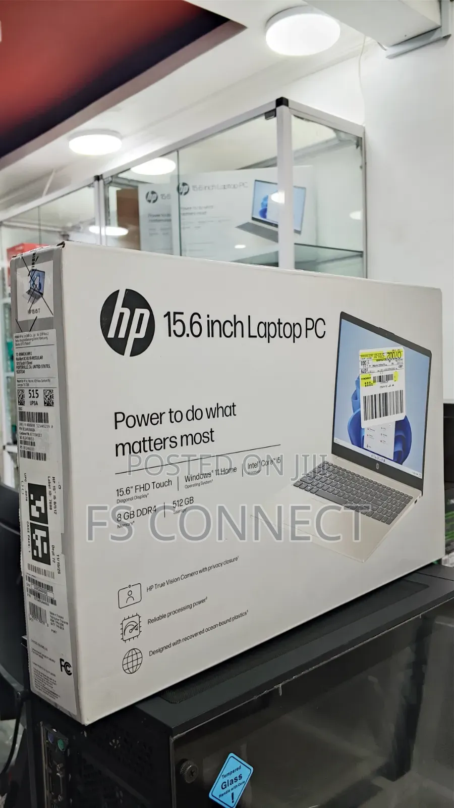 New Laptop HP 15 8GB Intel Core i5 SSD 512GB
