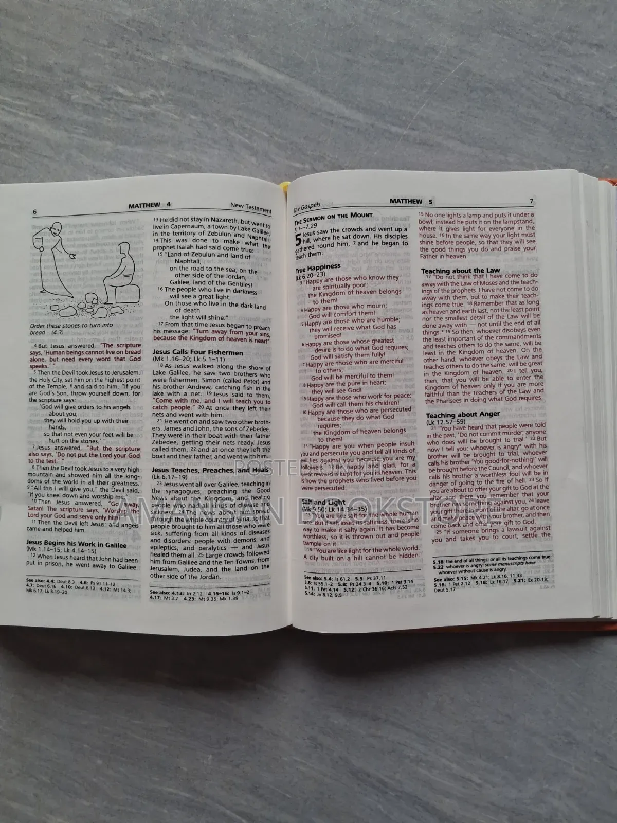 Sunrise Good News Bible With Words of Christ in Red (Small)