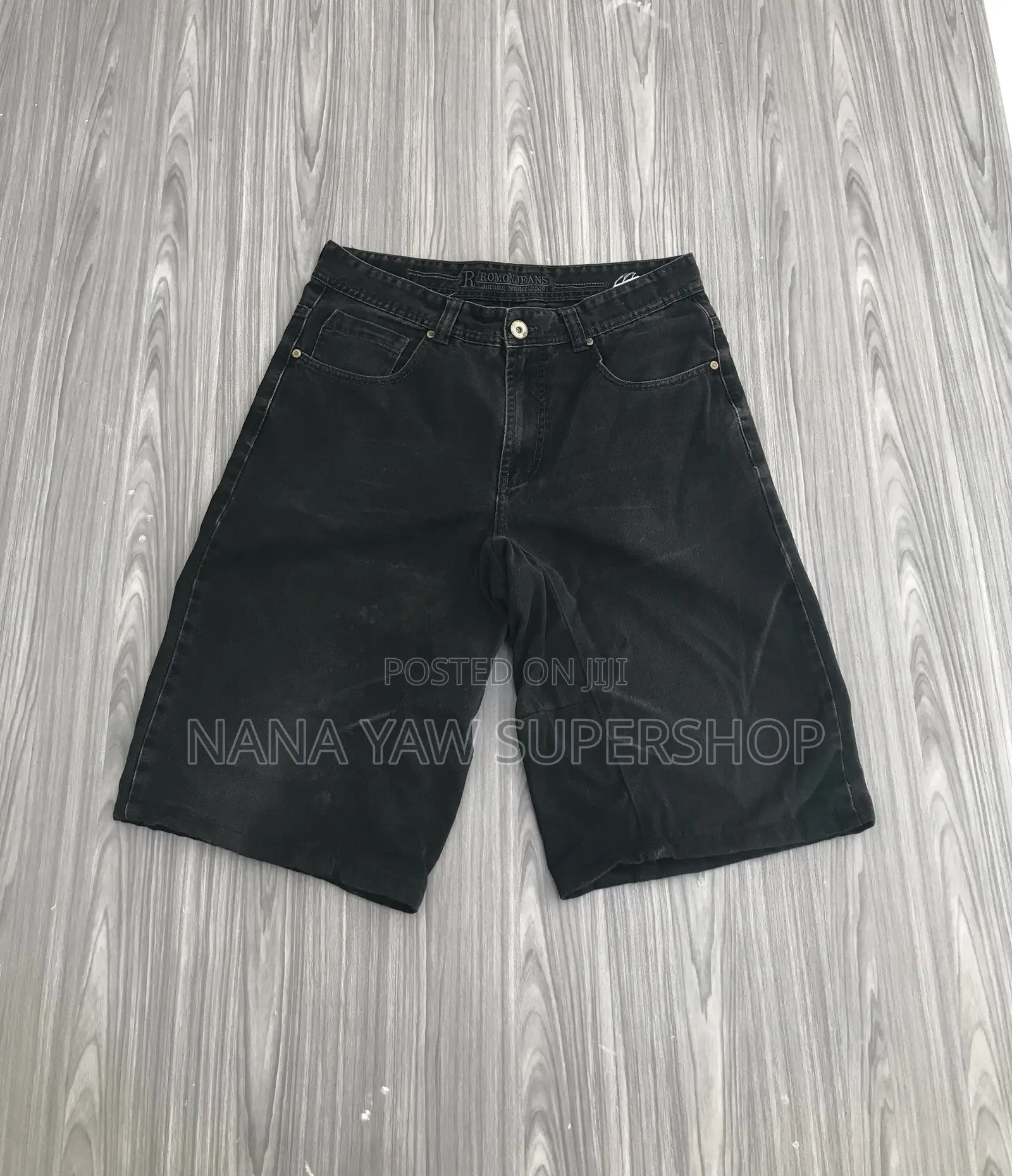 Jorts Stone Black