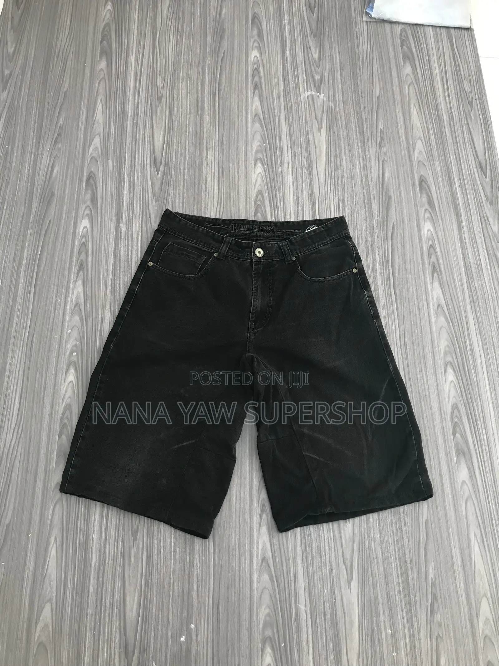 Jorts Stone Black