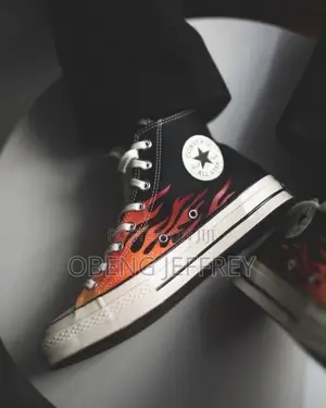 Original Converse Chuck 70 Archival Flame Print High/Low
