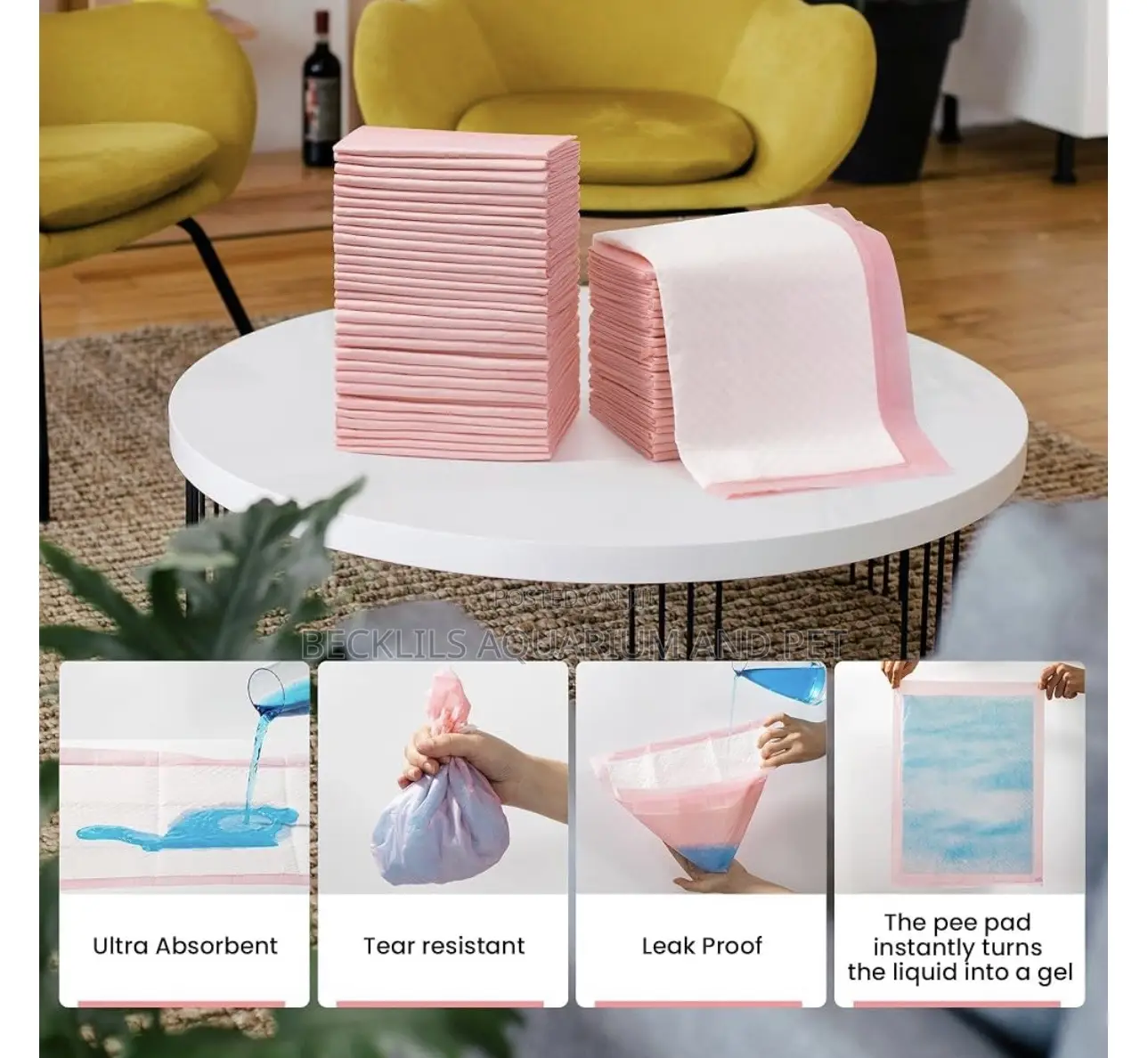 100 Pieces Dog Training Pee Pads