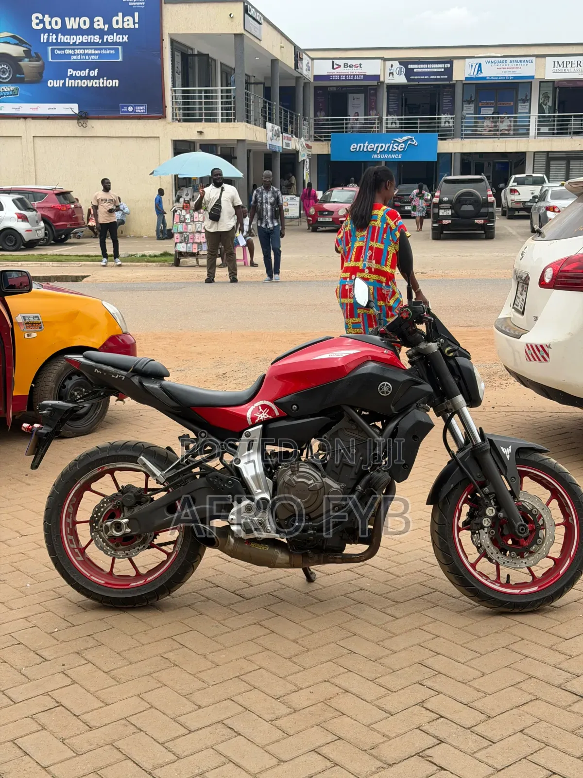 Yamaha FZ 2017 Red