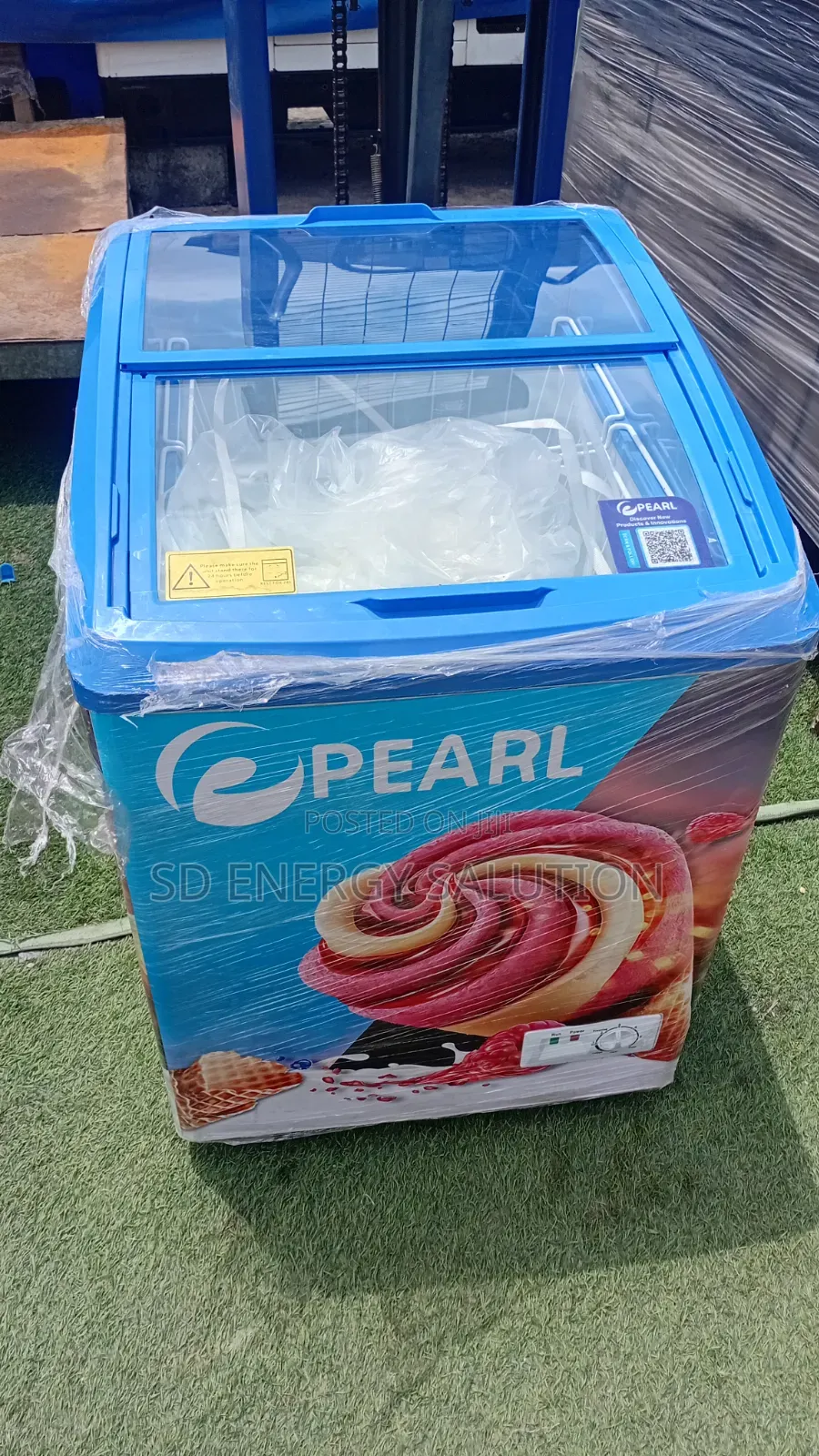 Pearl Commercial Ice Cream Display Freezer – Fast Cooling