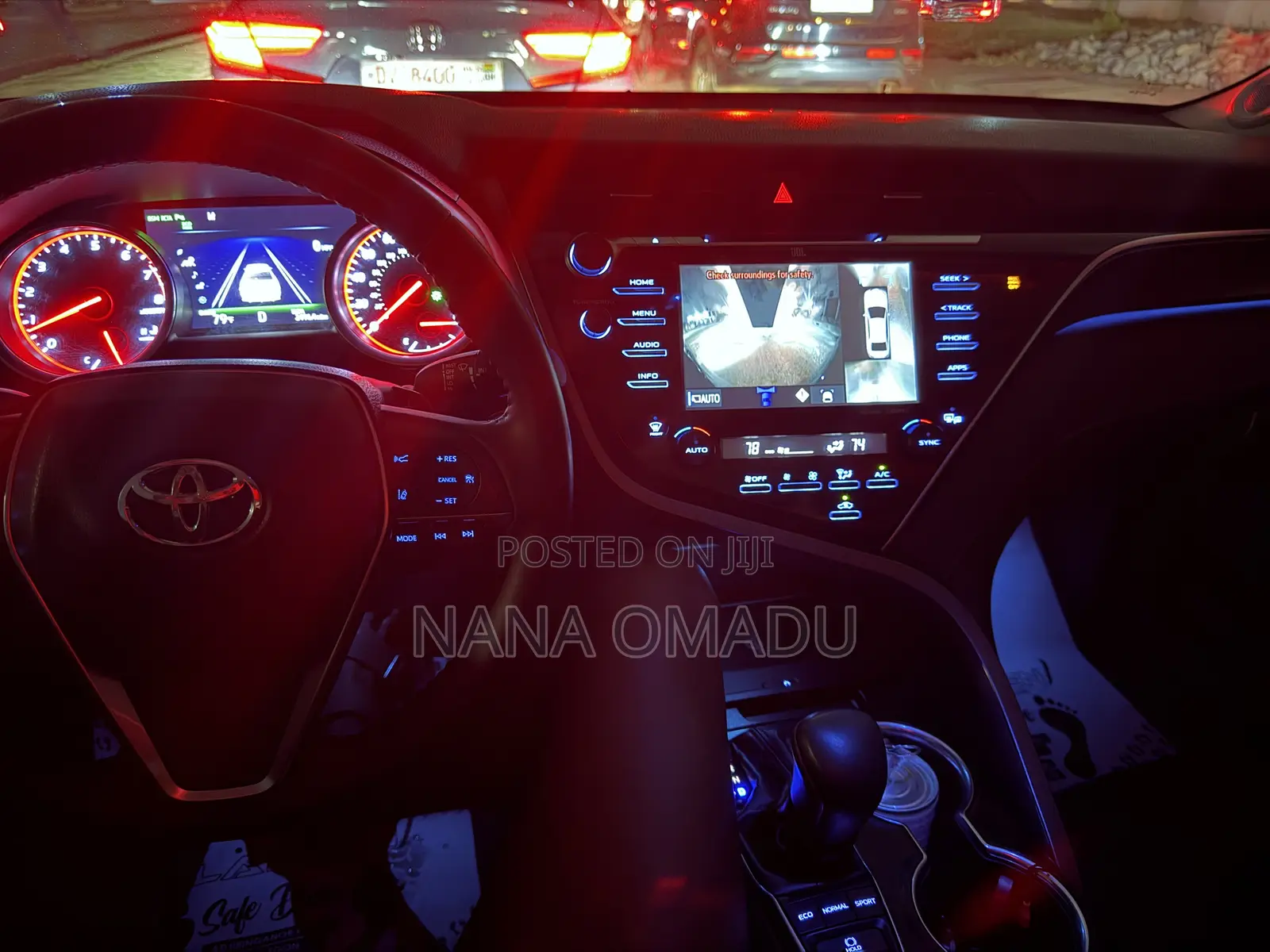 Toyota Camry XSE (2.5L 4cyl 8A) 2019 Blue