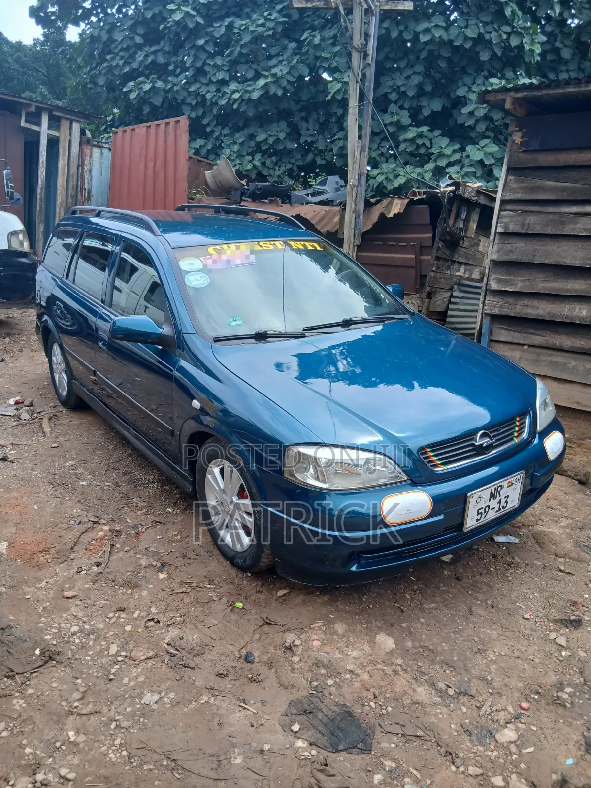 Opel Astra 2003 Blue
