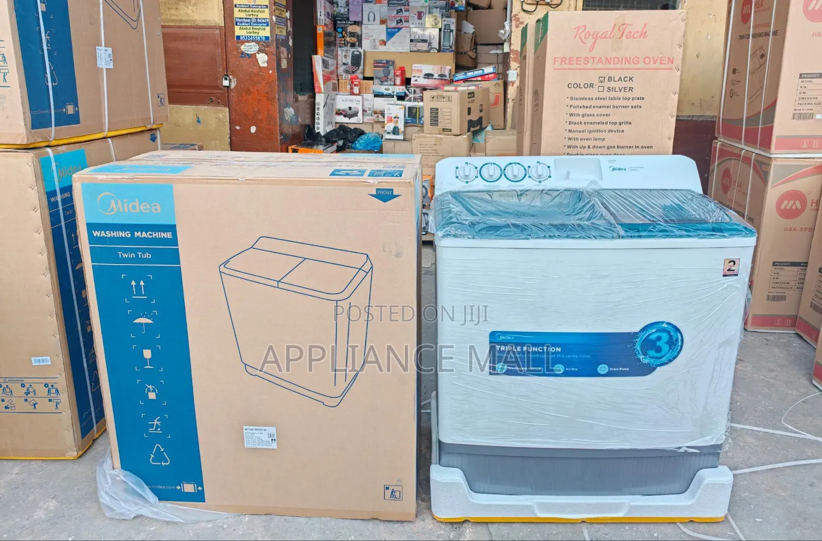 Midea Washing Machine 18kg Semi Automatic