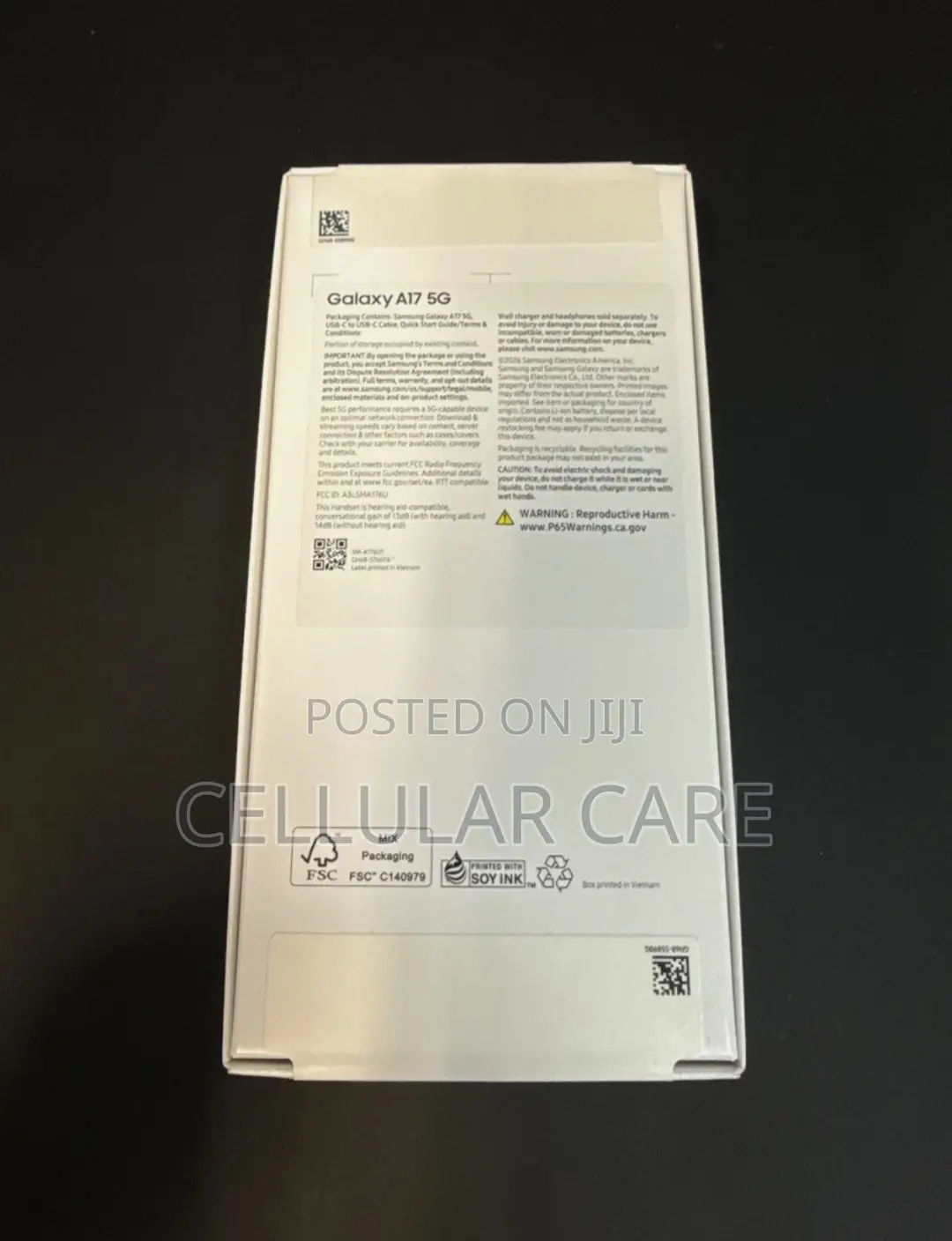 New Samsung Galaxy A17 5G 256 GB Blue