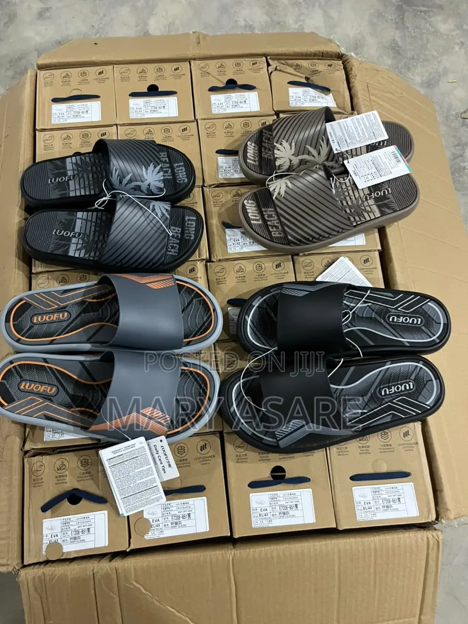 Luofu Slippers and Slides