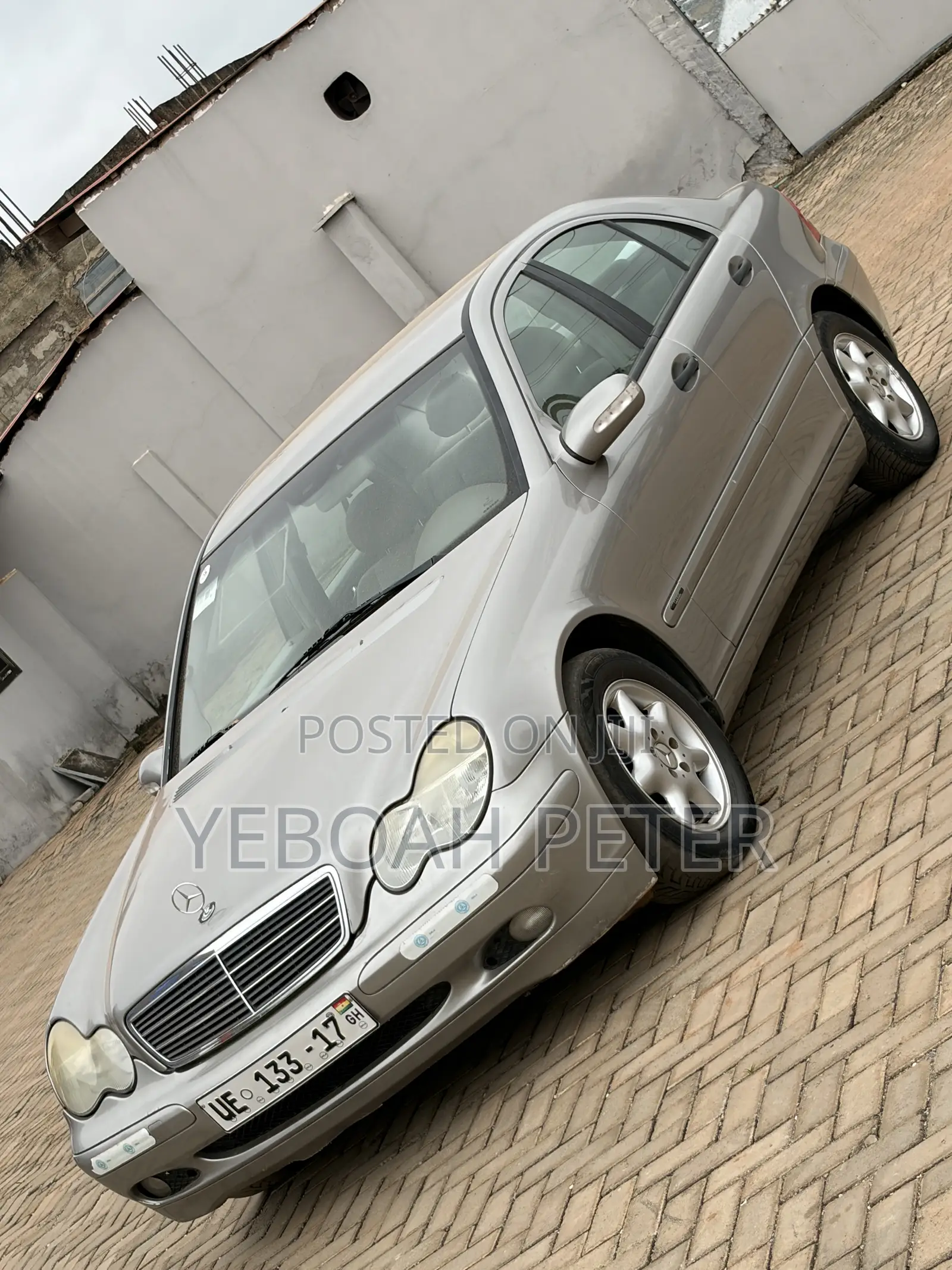 Mercedes-Benz C180 2008 Gold