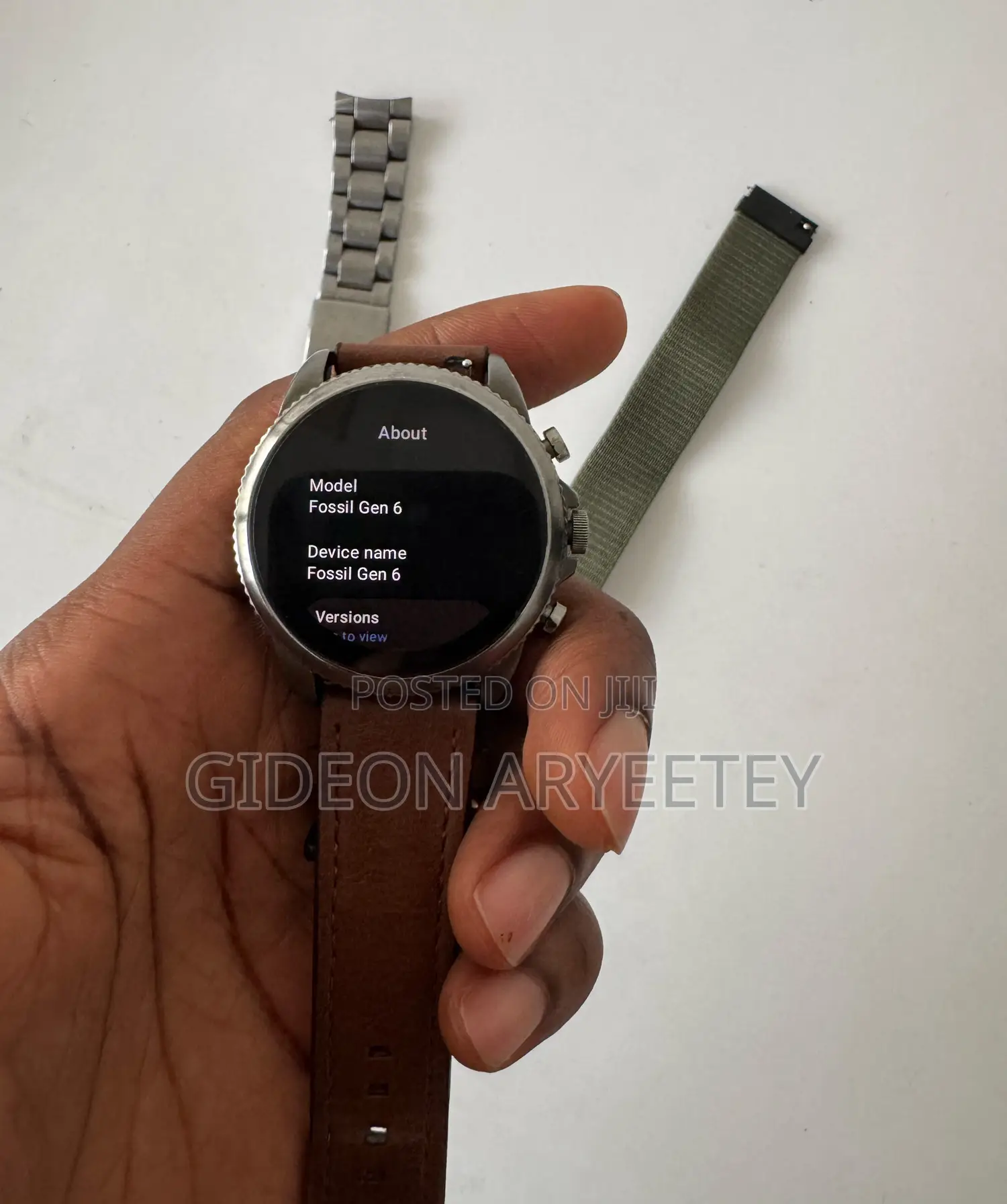 Fossil Gen 6 Watch With Additional Strap