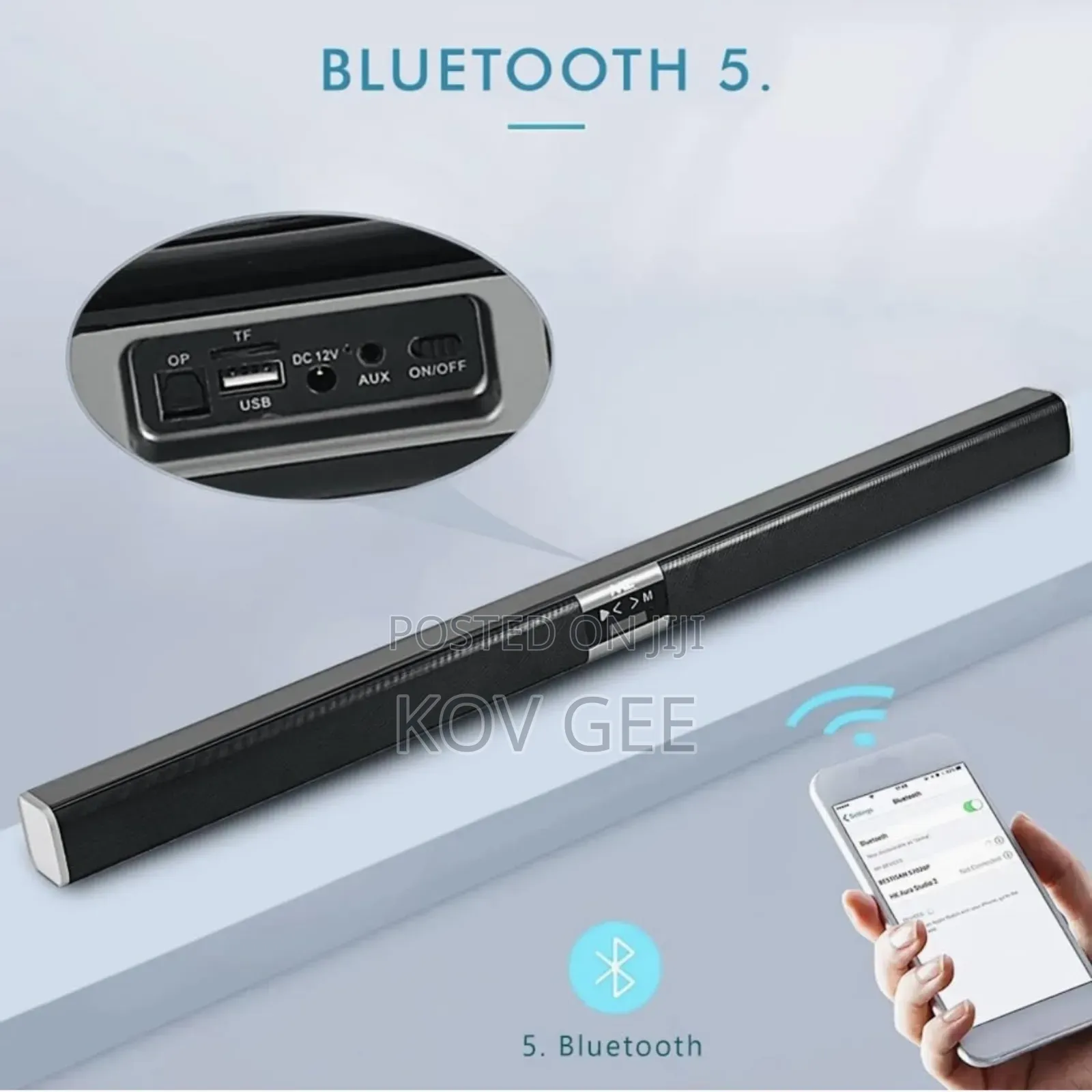 Home Theater Wireless Bluetooth SoundBar TV Soundbar Subwoofer Speaker