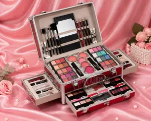 50 PCS Professional Makeup Set – All-in-One Beauty Case