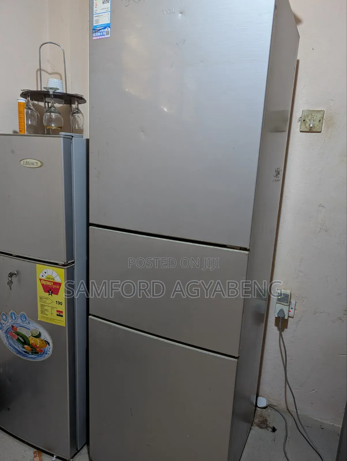 USED TCL REFRIGERATOR FOR SALE at a Very Good Price