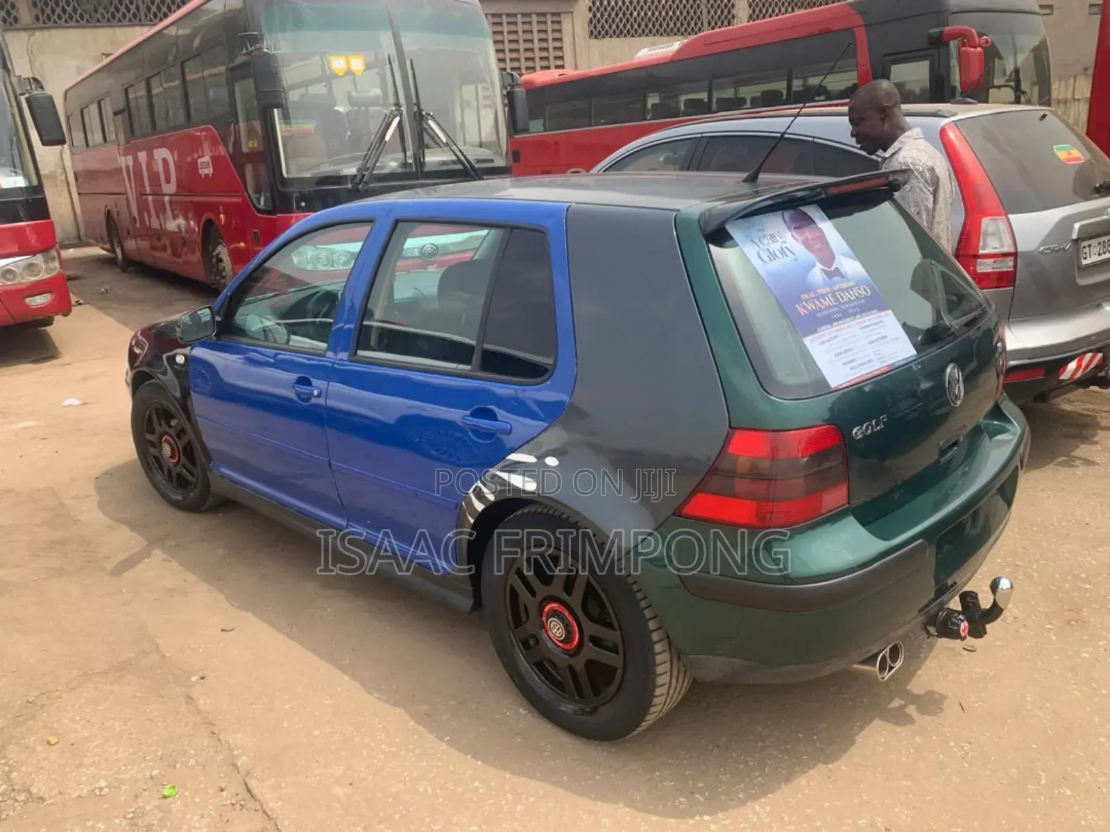 Volkswagen Golf 2008 Blue