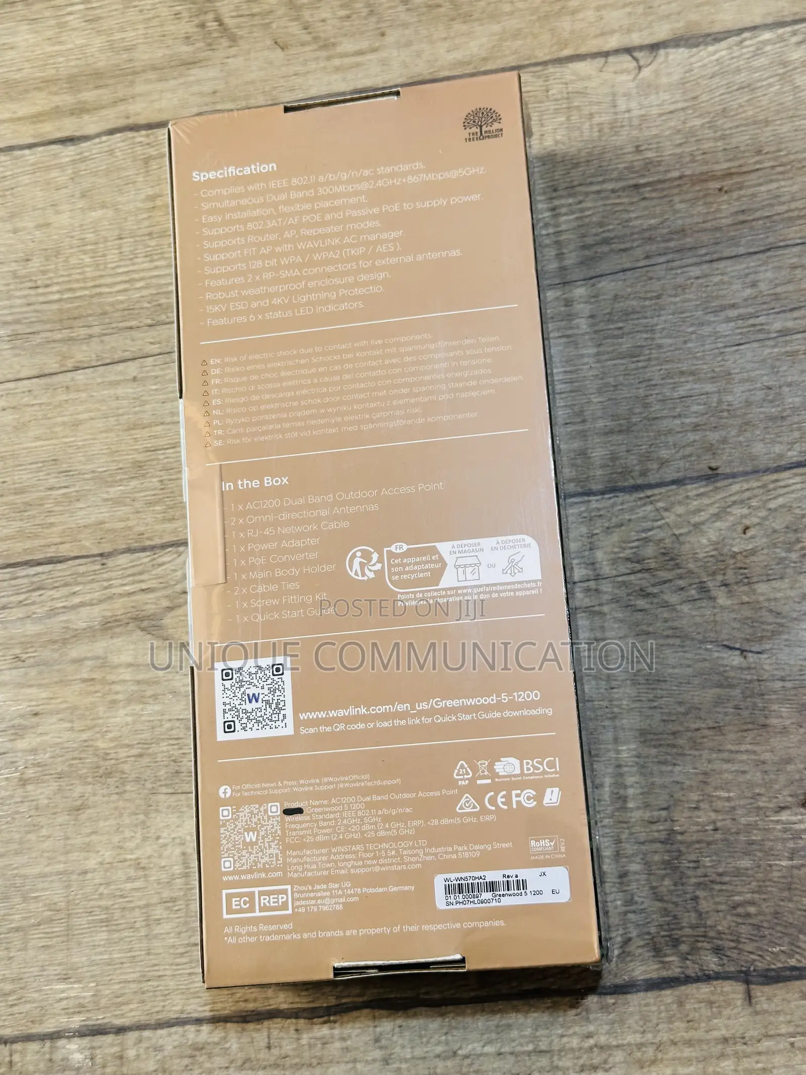 WAVLINK AC1200 Dual Band Outdoor Access Point