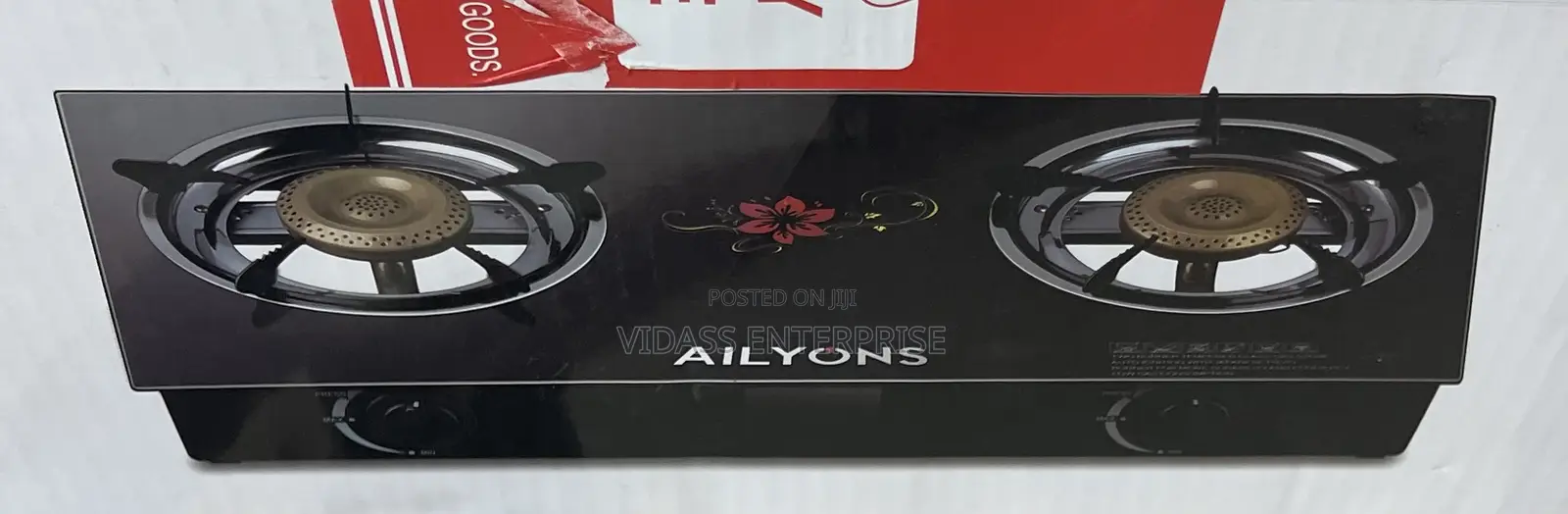 Ailyons 2burner Glass Stove
