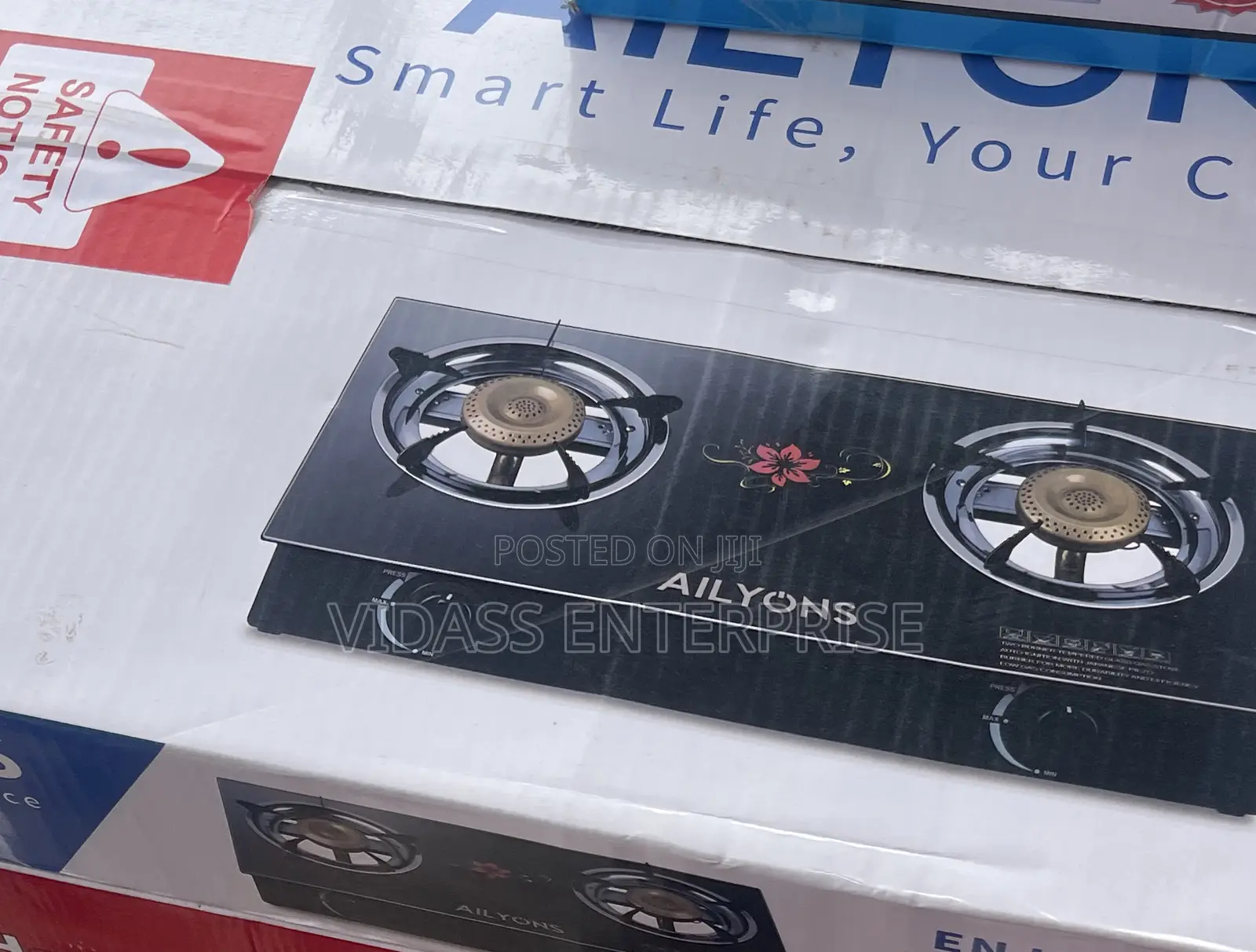 Ailyons 2burner Glass Stove