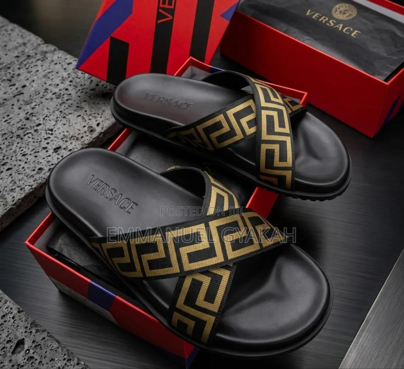 Premium Executive Versace Kap Zori Slippers