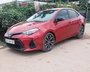 Toyota Corolla 2017 Red