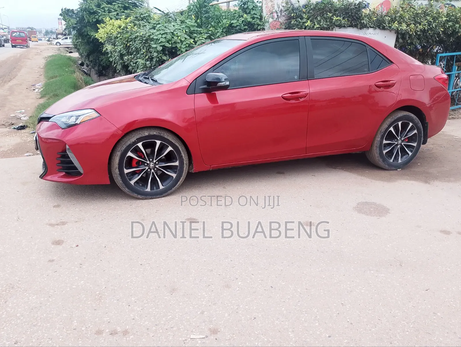 Toyota Corolla 2017 Red