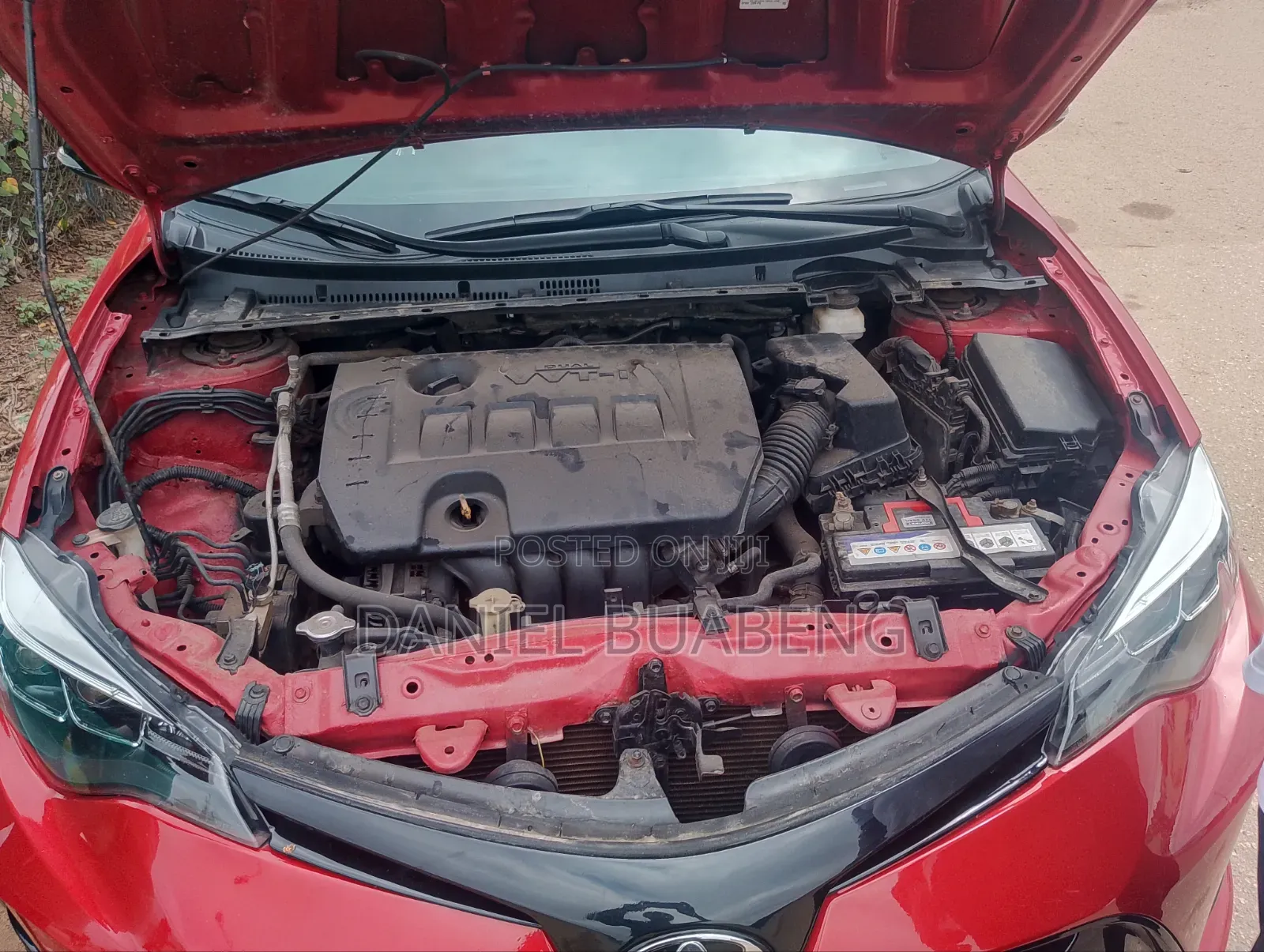 Toyota Corolla 2017 Red
