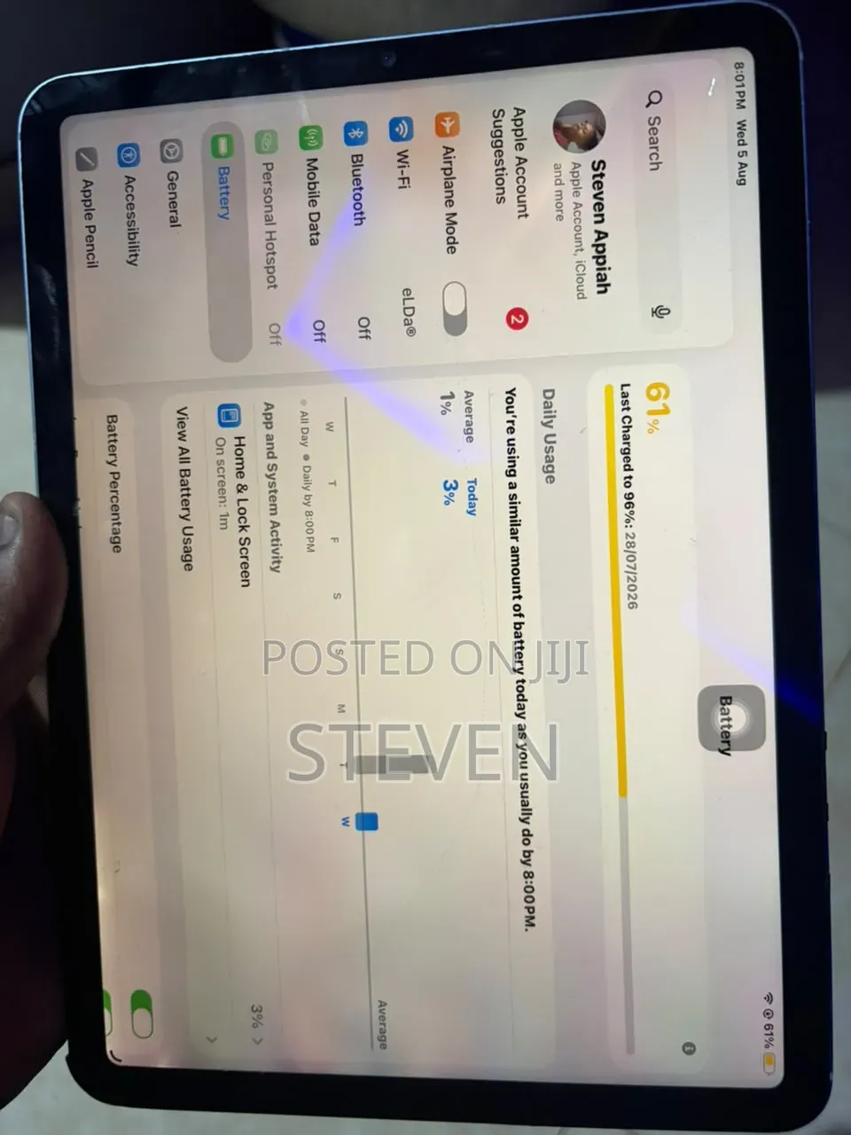 Apple iPad Air (2020) 64 GB Gray