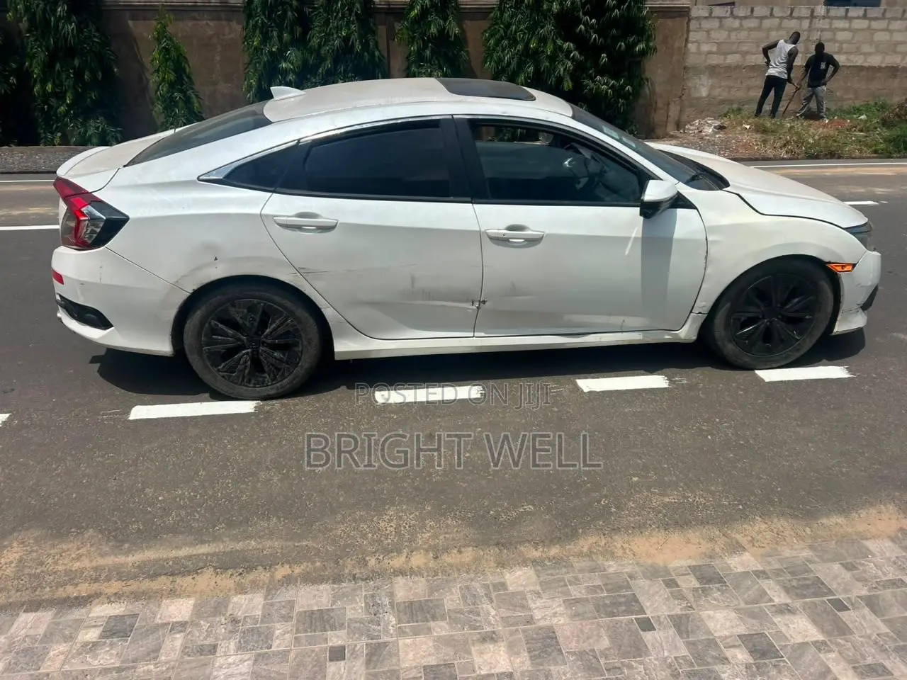 Honda Civic EX-L 2dr Coupe (1.5L 4cyl) 2017 White