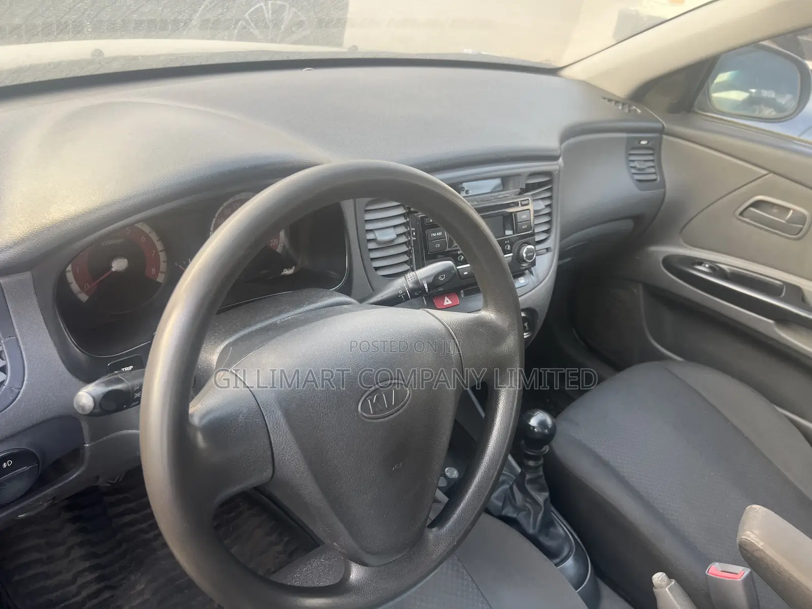 Kia Rio 2011 Black