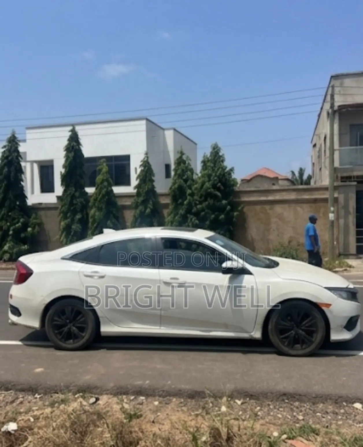 Honda Civic EX-L 2dr Coupe (1.5L 4cyl) 2017 White