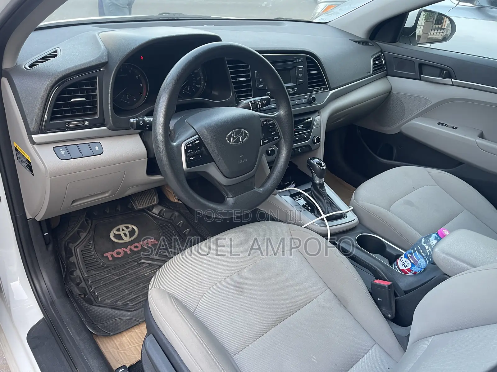 Hyundai Elantra ECO Sedan FWD (1.4L 4cyl 7A) 2017 White