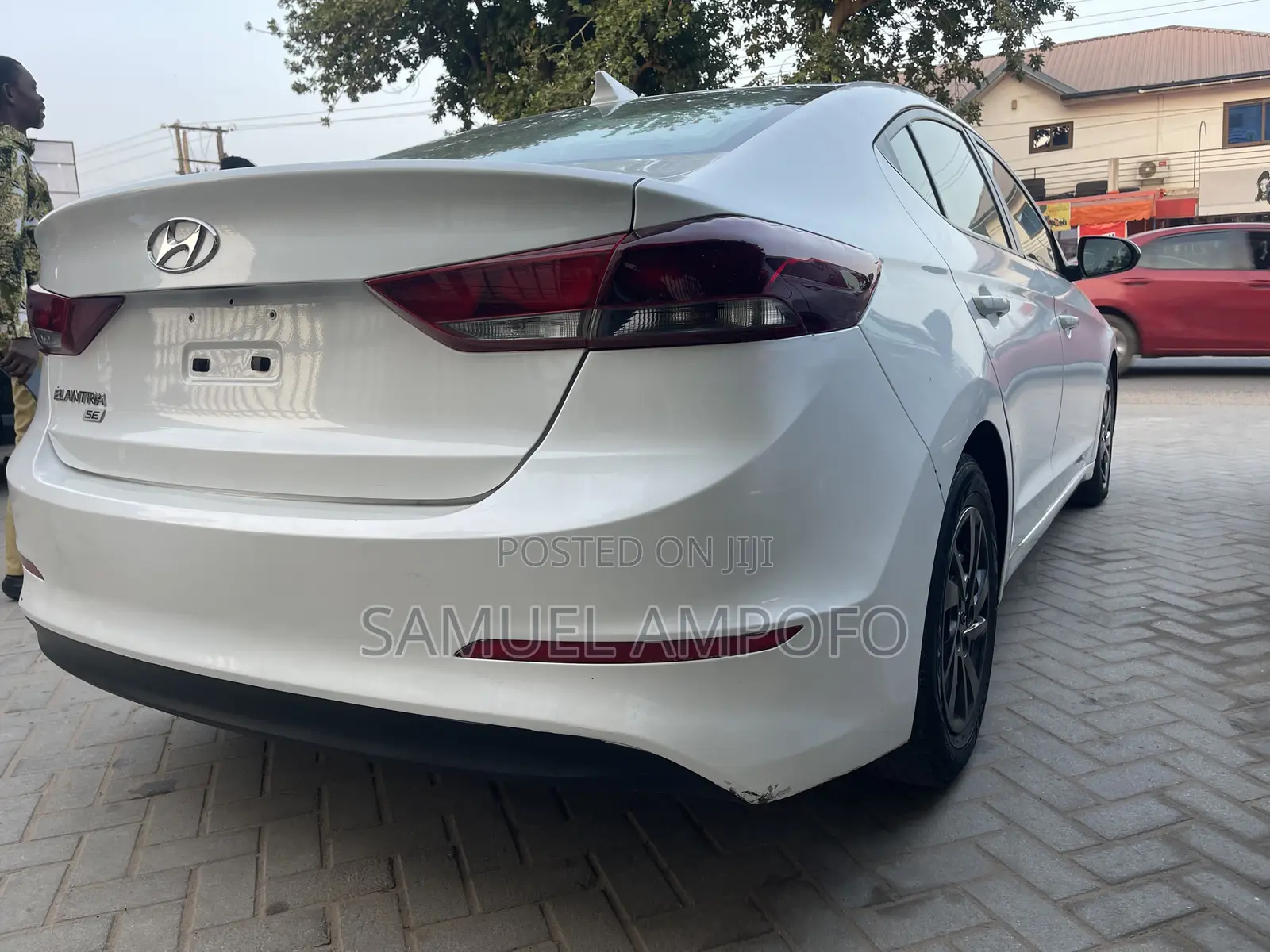 Hyundai Elantra ECO Sedan FWD (1.4L 4cyl 7A) 2017 White