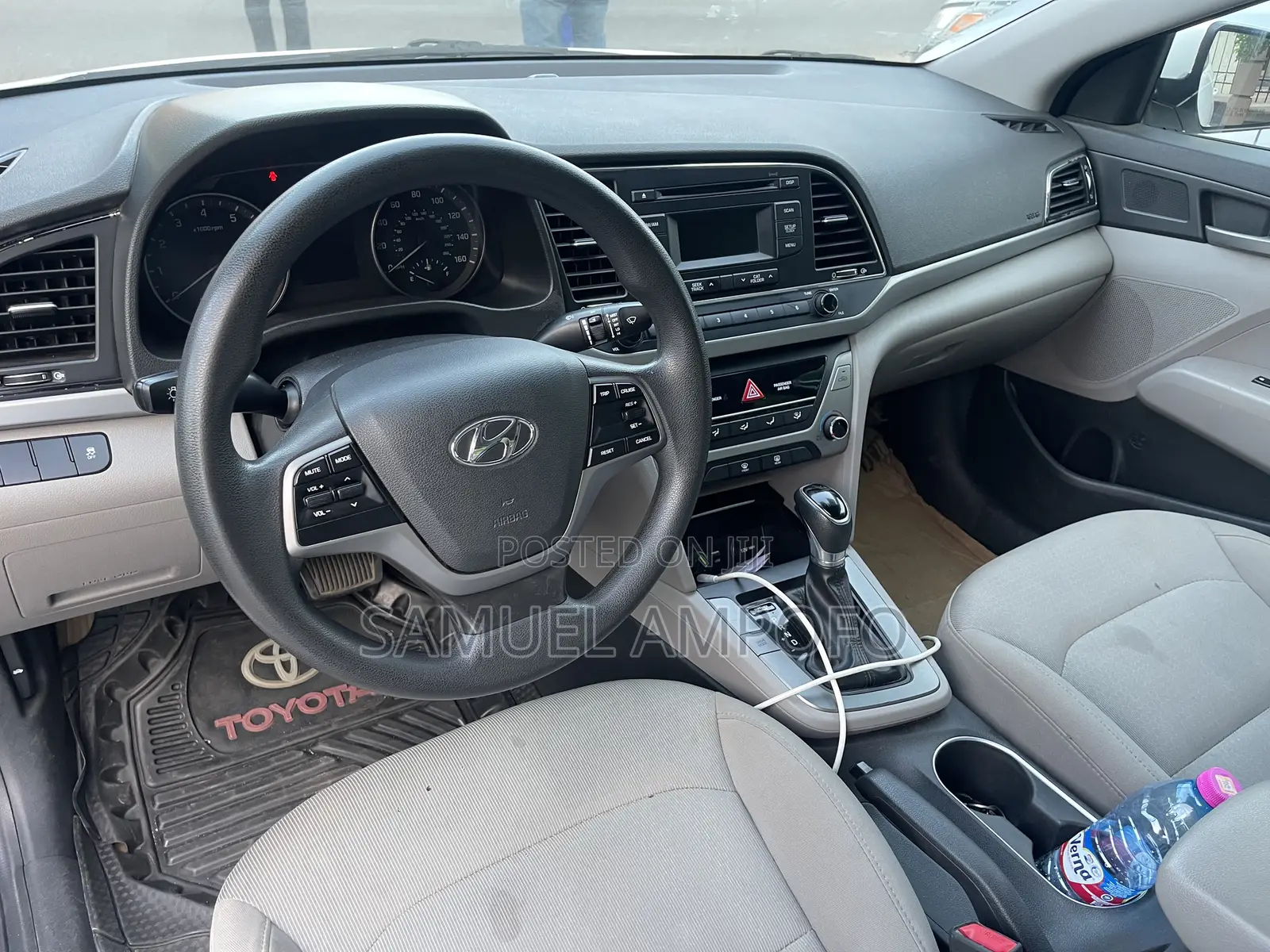 Hyundai Elantra ECO Sedan FWD (1.4L 4cyl 7A) 2017 White