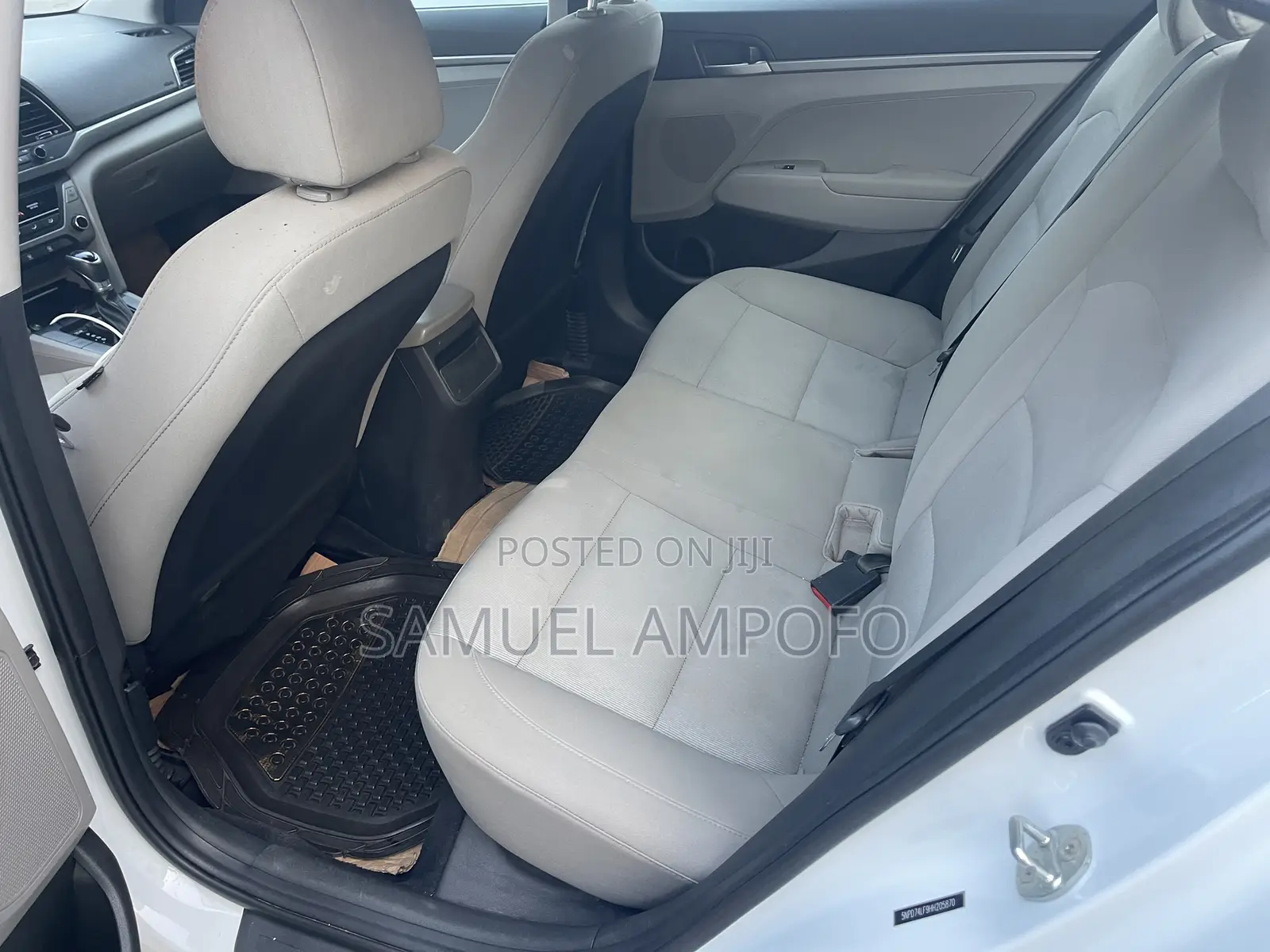 Hyundai Elantra ECO Sedan FWD (1.4L 4cyl 7A) 2017 White