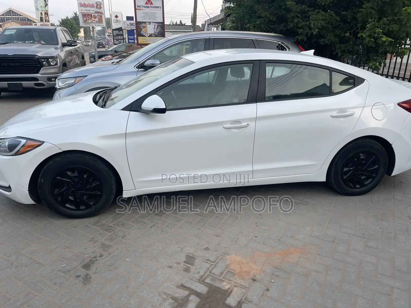 Hyundai Elantra ECO Sedan FWD (1.4L 4cyl 7A) 2017 White